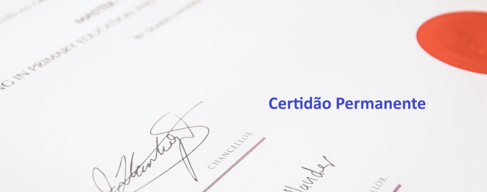 Certidão Permanente