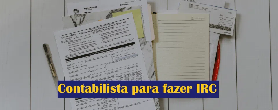 Contabilista para fazer IRC