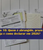 Modelo 10: Quem é abrangido, prazo de entrega e como declarar em 2026?