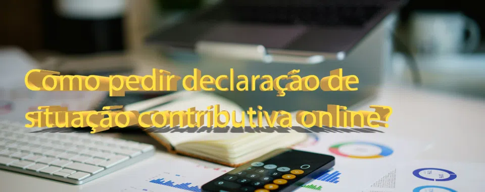 Como pedir declaração de situação contributiva online?