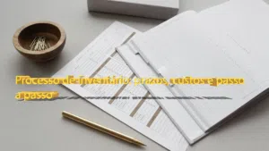 Processo de inventário: prazos, custos e passo a passo