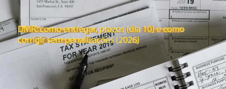DMR: como entregar, prazos (dia 10) e como corrigir sem penalizações (2026)