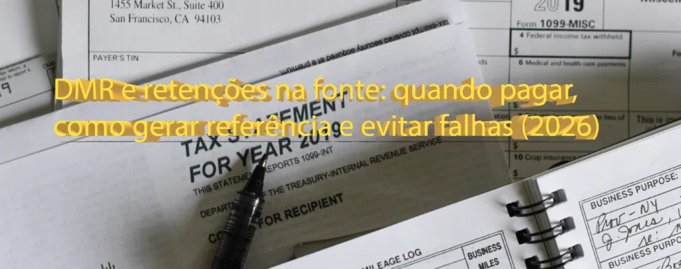 DMR e retenções na fonte: quando pagar, como gerar referência e evitar falhas (2026)