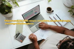Fatura correta em 2026: campos obrigatórios, menções de isenção e erros que dão divergências