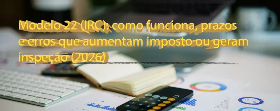 Modelo 22 (IRC): como funciona, prazos e erros que aumentam imposto ou geram inspeção (2026)