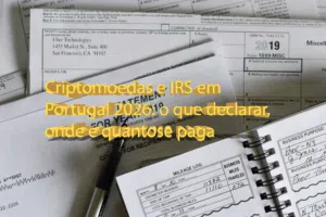 Criptomoedas e IRS em Portugal 2026 o que declarar onde e quanto se paga