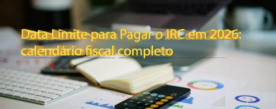Data Limite para Pagar o IRC em 2026: calendário fiscal completo
