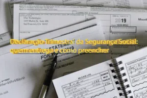 Declaração Trimestral da Segurança Social: quem entrega e como preencher