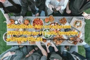 Subsídio de Alimentação em 2026: Valor no Privado, Isenções e Limites Fiscais