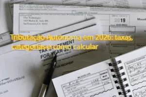 Tributação Autónoma em 2026: taxas, categorias e como calcular
