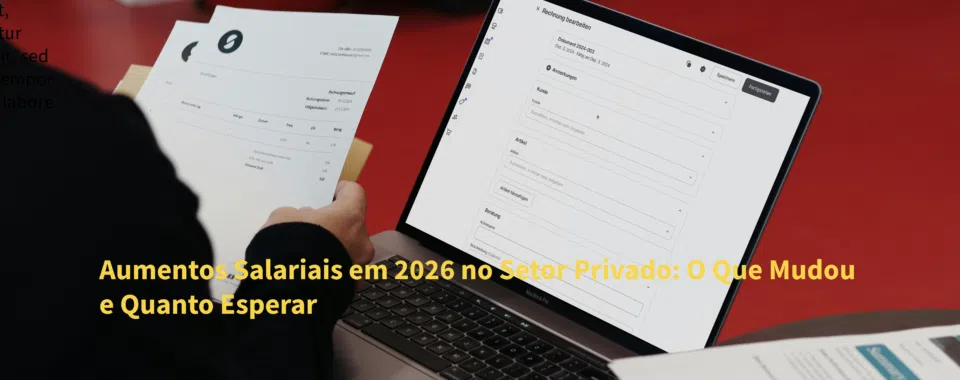 Aumentos Salariais em 2026 no Setor Privado: O Que Mudou e Quanto Esperar