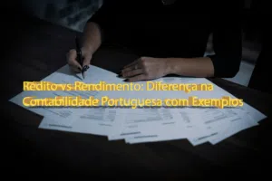 Rédito vs Rendimento: Diferença na Contabilidade Portuguesa com Exemplos
