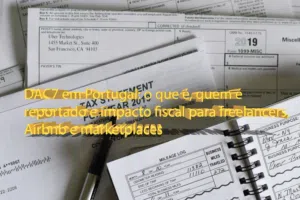 DAC7 em Portugal: o que é, quem é reportado e impacto fiscal para freelancers, Airbnb e marketplaces