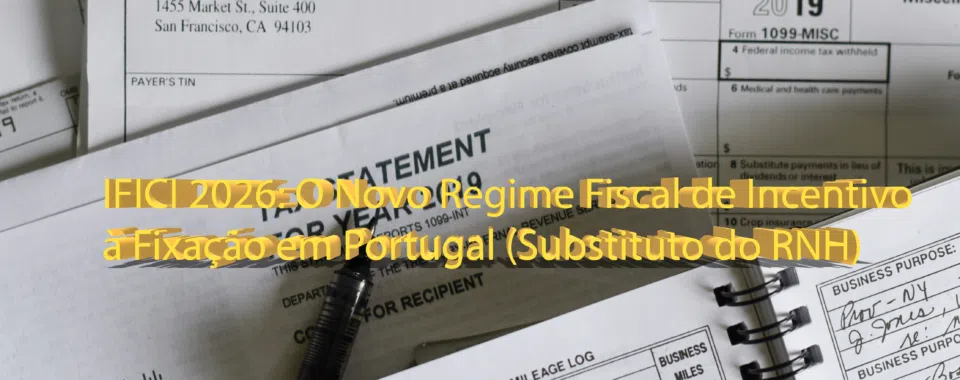 IFICI 2026: O Novo Regime Fiscal de Incentivo à Fixação em Portugal (Substituto do RNH)