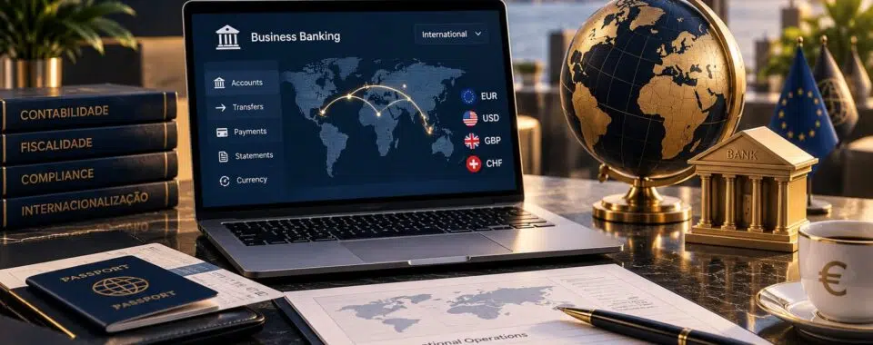 Conta bancária da empresa no estrangeiro: o que comunicar e como contabilizar