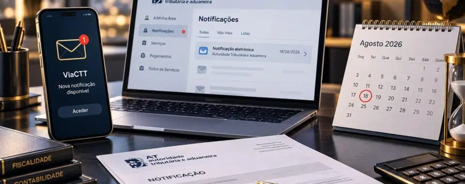 ViaCTT e notificações das Finanças: quando começa a contar o prazo para responder?