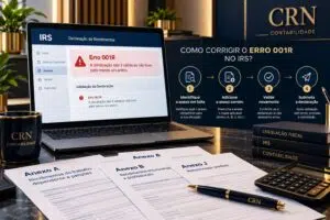 Erro 001R no IRS: como corrigir “A declaração não é válida se não tiver pelo menos um anexo”