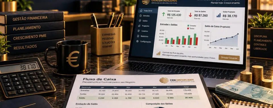Simulador de Cash Flow: Controle de Fluxo de Caixa para PME