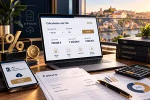 Calculadora de IVA 2026: Calcular e Retirar IVA Online