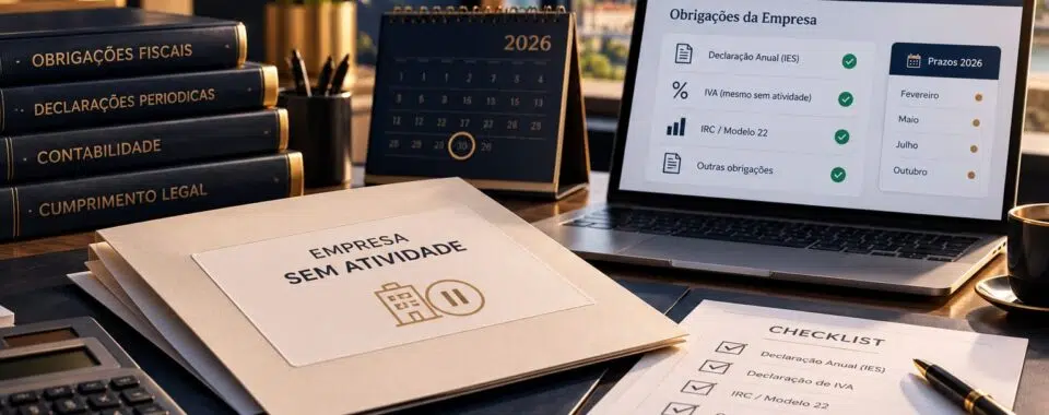 Empresa sem atividade: que declarações e obrigações continuam a ser exigidas
